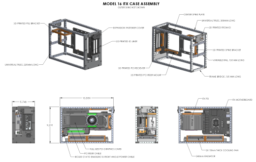 机箱框架结构缩略图